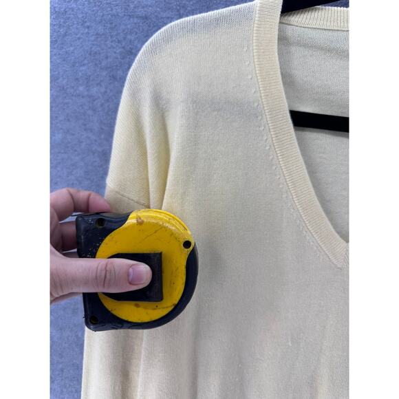 Peter Millar Mens sz XL Cashmere Cotton Blend Vneck Pullover Sweater Golf Attire - Picture 6 of 10